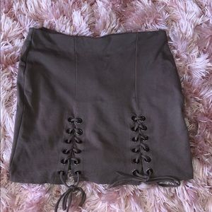 🍭TAUPE PENCIL SKIRT